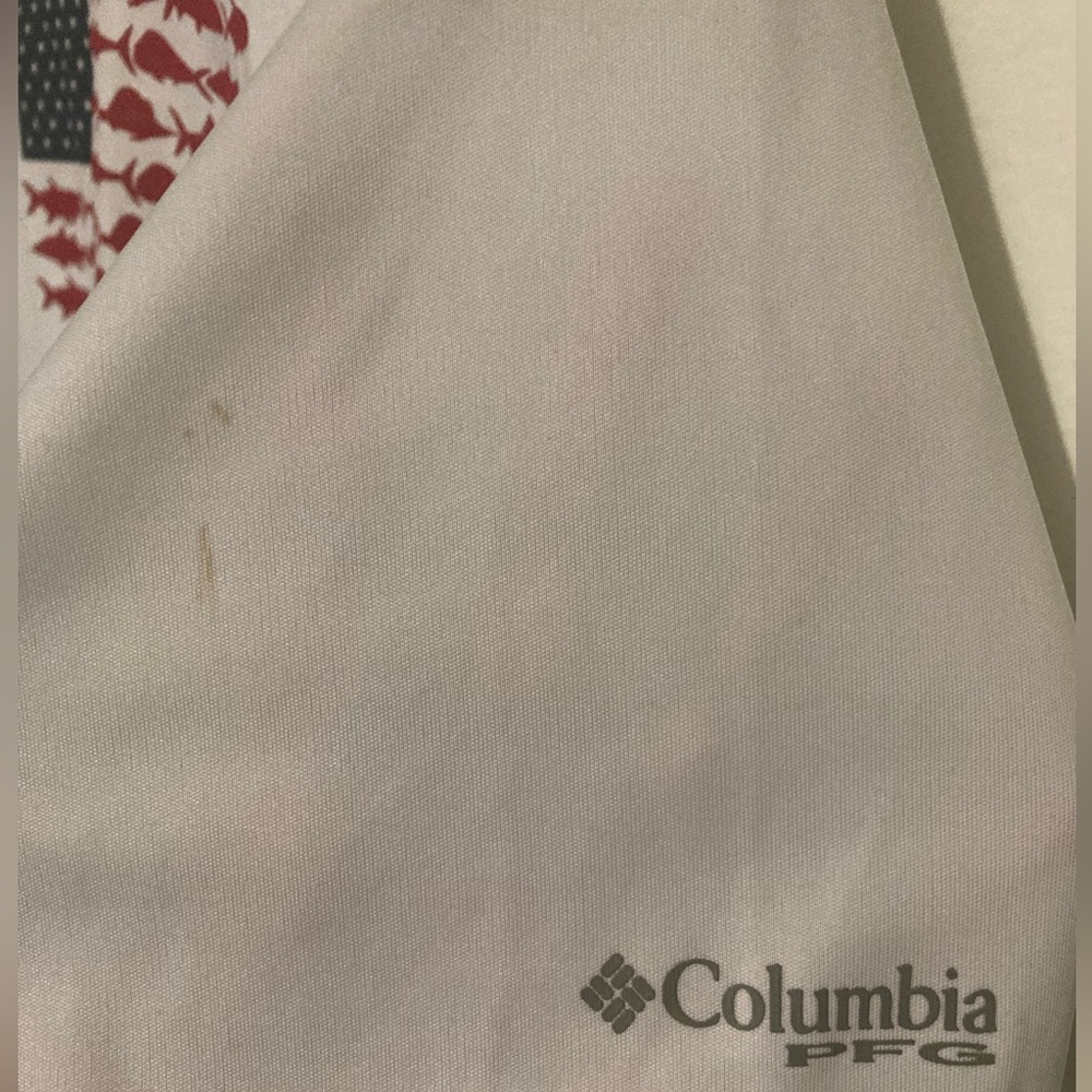 Columbia American Flag Boy T-Shirt size XL (18/20) - Picture 4 of 5